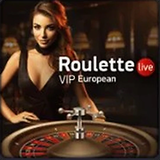 European Roulette live casino table
